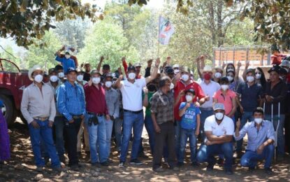 Anuncia Julio César Chávez Ponce fortalecimiento a sistemas de agua potable en Guadalupe y Calvo