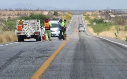 Continúan labores de mantenimiento en la vía corta a Chihuahua