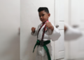Con 6 años es un triunfador de las artes marciales