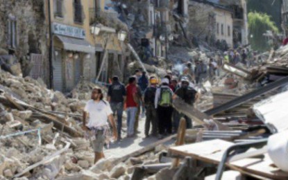 Decretan luto nacional en Italia por 278 víctimas tras sismo