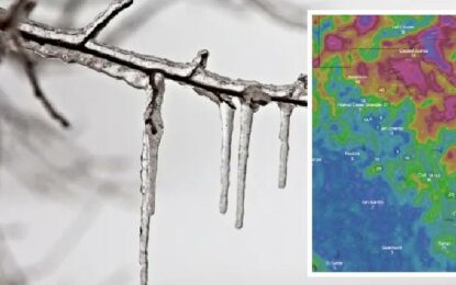 Masa polar en el estado: viento, lluvias, frío y posible aguanieve