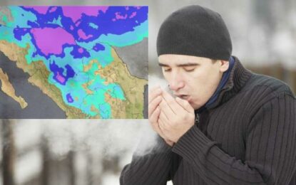 Alerta Conagua “heladas severas” mañana en el estado