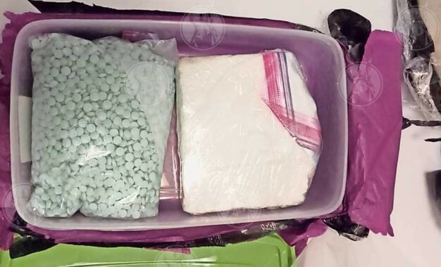 Interceptan casi 73 mil pastillas de fentanilo SSPM y Fiscalía