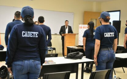 Arranca Alcalde César Peña el Curso de Formación Inicial para policía preventivo