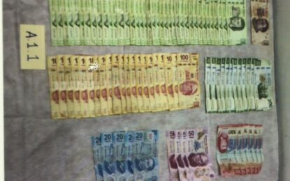 Aseguran droga y dinero en el lugar de la agresión armada a dos masculinos en Cuauhtémoc