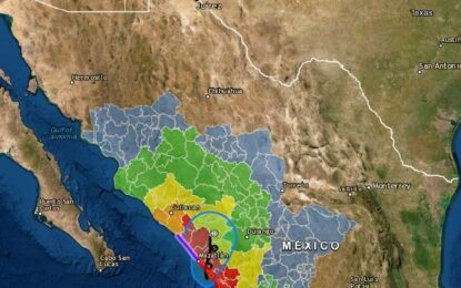 Orlene: Suben 6 municipios de Chihuahua a alerta verde, 23 en azul